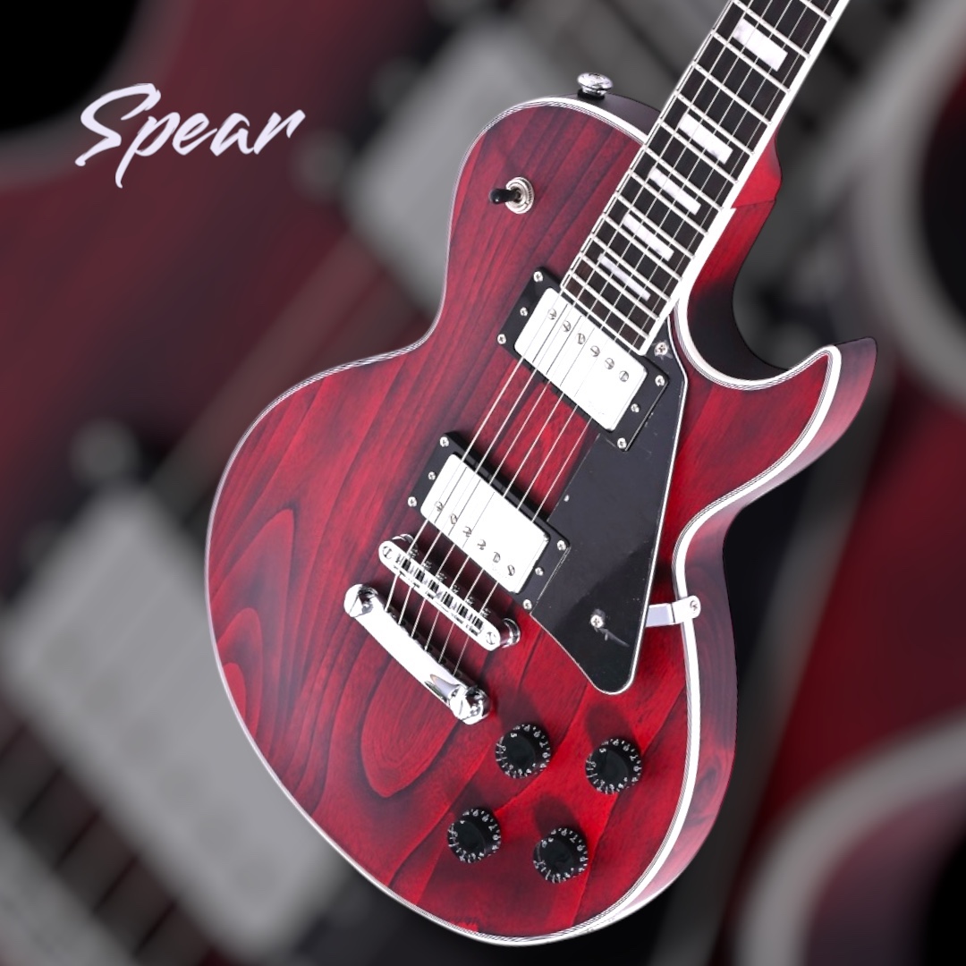 스피어 RD-250A SF Red Open Pore 애쉬 레스폴 일렉기타