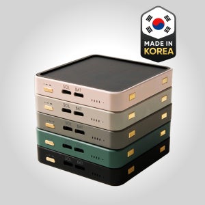 태양광 보조배터리 5000mAh 유선 20W 무선 15W 충전