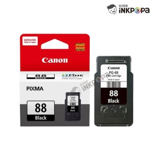 PG-88 (캐논 88 Black) 정품잉크 검정 PIXMA E500 E510 E600