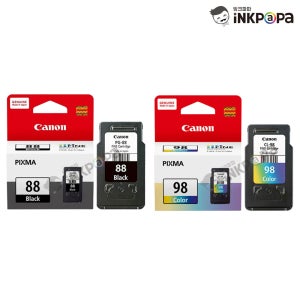 PG-88 (캐논 88 Black) CL-98 (캐논 98 Color) 정품잉크 검정 칼라 SET