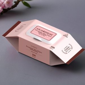 가드데이 프리미엄 캡형 물티슈 자연유래 성분 피부저자극 테스트 대용량 100매