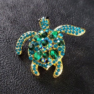 쿠르마 남자 여자 빈티지 엔틱 명품 거북이 브로치