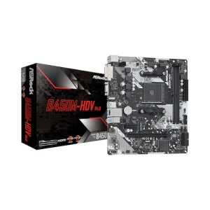 ASRock B450M-HDV AM4 DDR4 M-ATX R4.0 메인보드