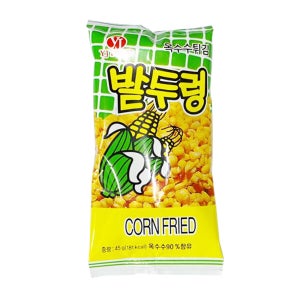 밭두렁 45g 옛날과자 추억의 간식 옥수수튀김 주전부리 아이들 어른들간식