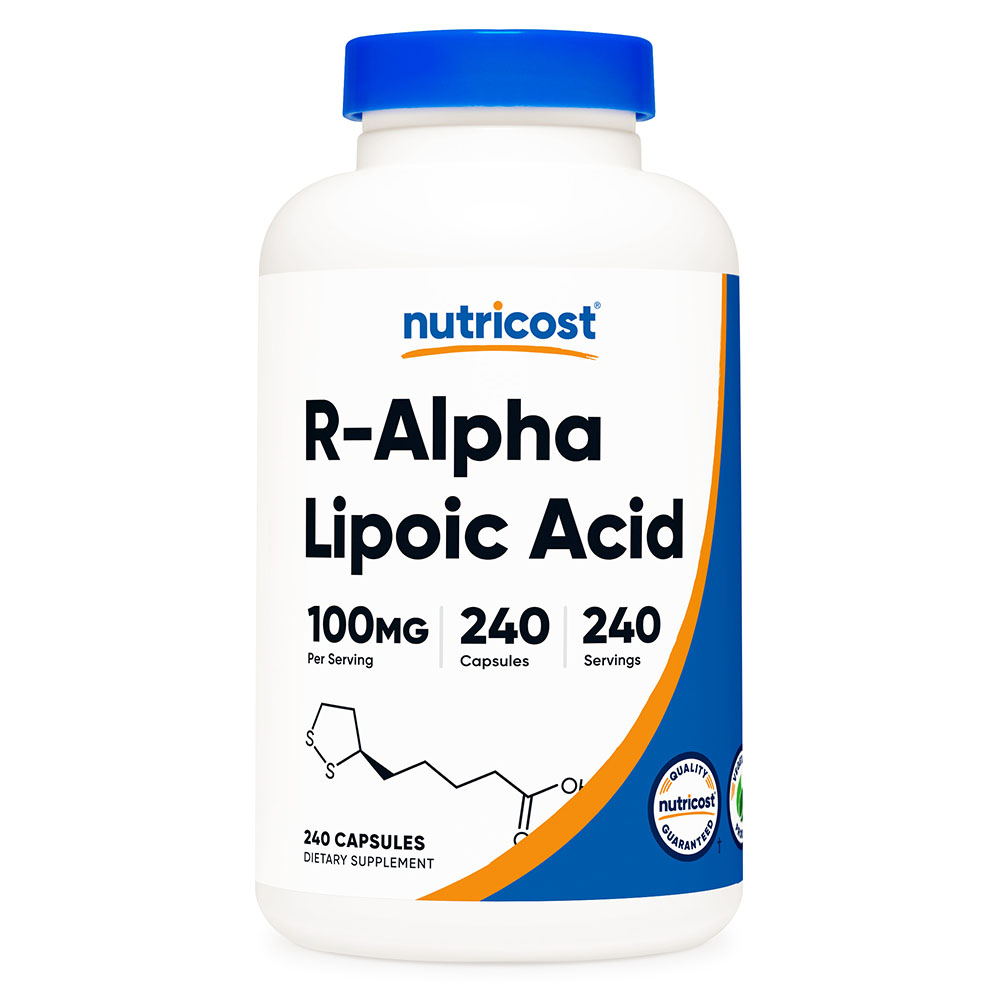 뉴트리코스트 R-알파리포산 R리포산 100mg 240캡슐 1병 240회분