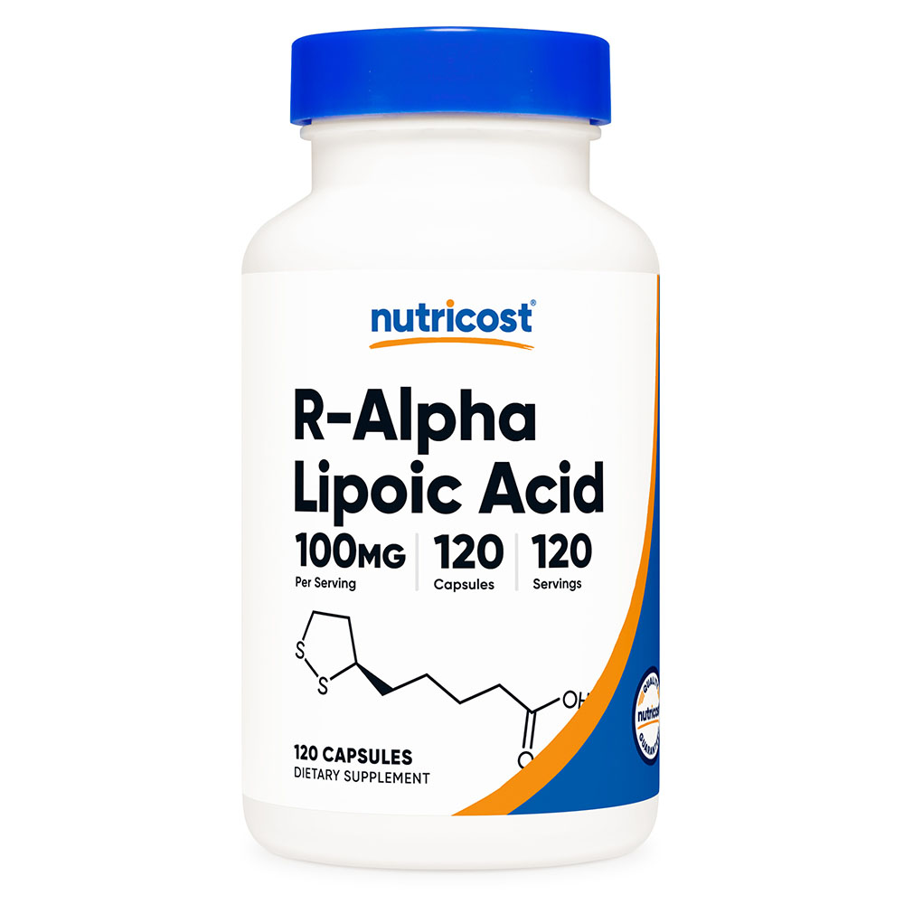뉴트리코스트 R-알파리포산 R리포산 100mg 120캡슐 1병 120회분
