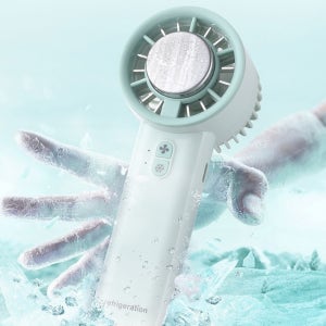 슈퍼쿨링 급속 냉각 에어컨 핸디선풍기 초경량 미니손풍기