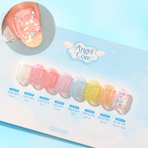 요고마요 엔젤코어 반사글리터젤 토핑글리터젤 8종세트