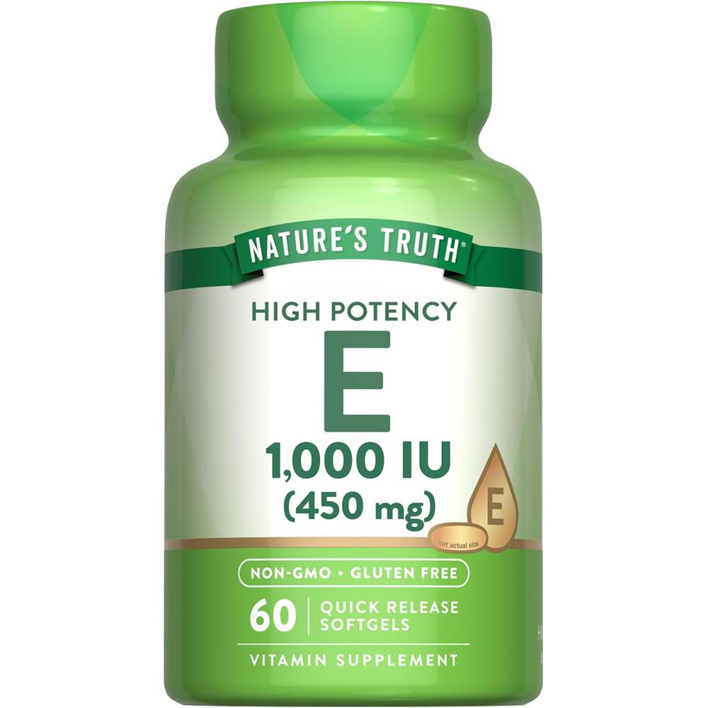 <b>네이처스트루 비타민E</b> 1000IU 60소프트젤