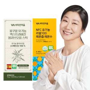 [1+1 올레샷 SET] 비타민마을 피쿠알 유기농 엑스트라버진 올리브오일 + NFC 유기농 100 레몬즙 150ml, 1개