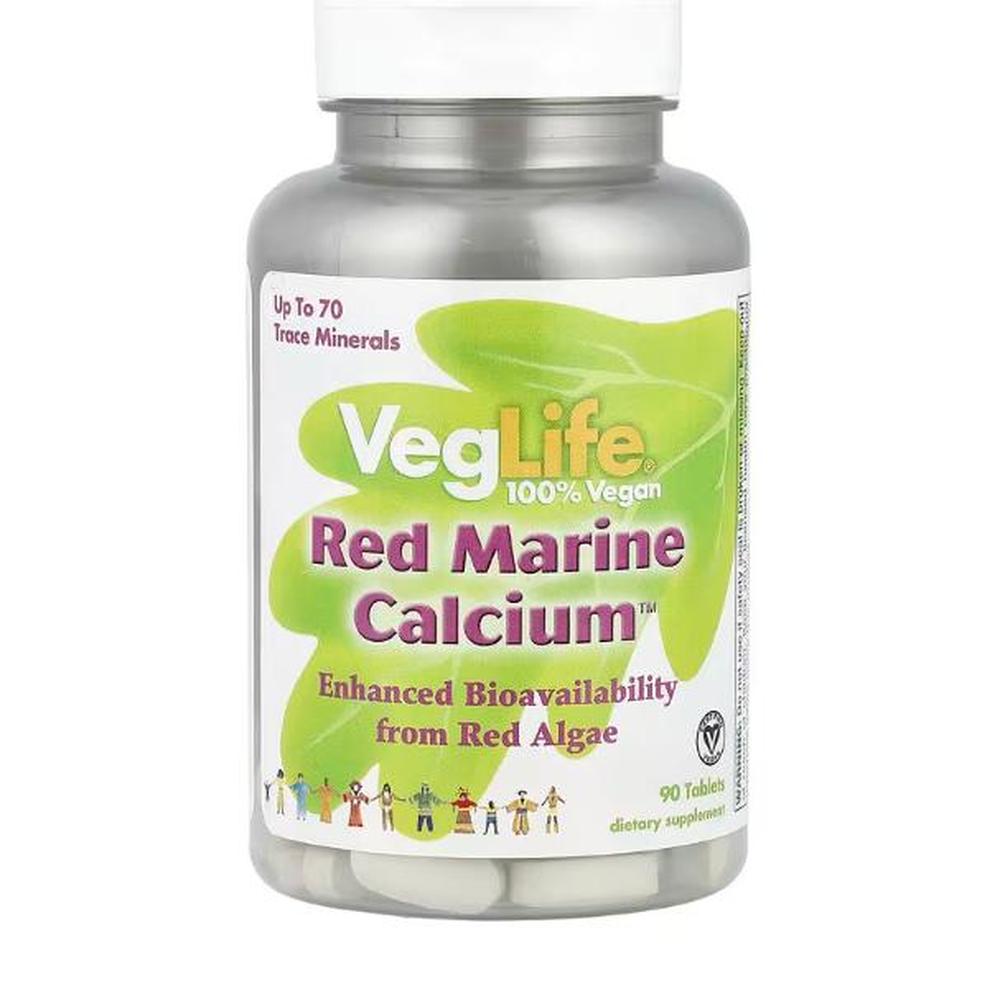 <b>VegLife</b> 레드 해양 <b>칼슘</b> 90정