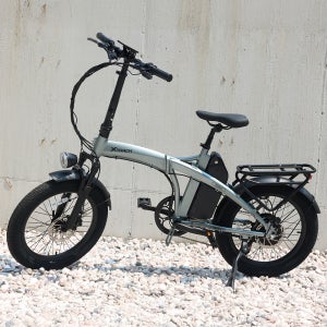 AU테크 엑스트랙 프로 최대 850W 접이식 전동 전기자전거 48V 스텐실버, 50.8cm(20인치)