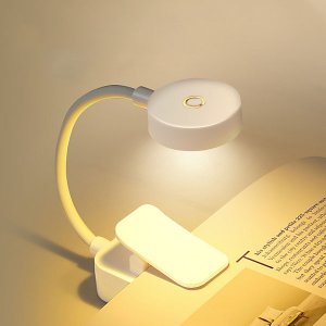 북라이트 독서등 집게 휴대용 밝기 컬러 조절가능