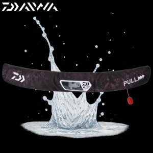 다이와 25 DF-9405 허리구명조끼 허리구명복 자동팽창식 블랙웨이브