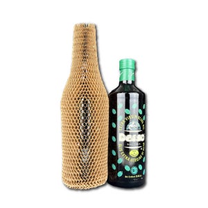(30개) 올리브오일1L병용 택배완충 파손보호 종이포장재 헥사팩 슬리브 45cm