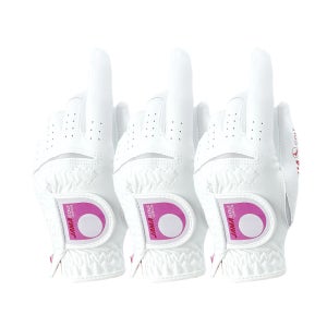 자마골프 기능성 벤토클 여성 왼손착용 극세사 골프장갑 3장