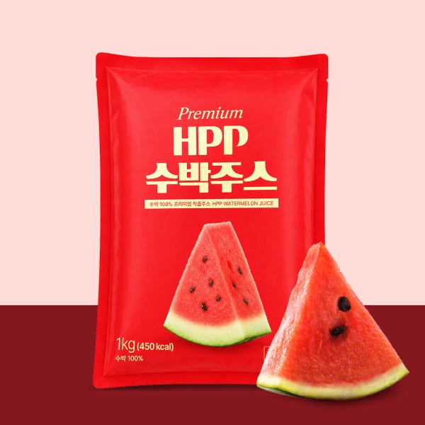100% 리얼착즙 수박주스 1kg 땡모반 과일 쥬스