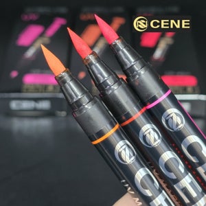 카포스 세네 UV 레드 마커펜 에기 웜 바늘 봉돌 튜닝용 프리미엄 케이무라