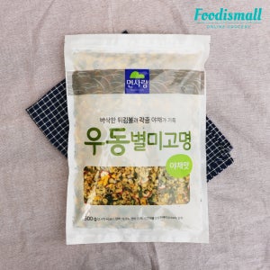 면사랑 우동후레이크 우동 별미 고명 야채맛 500g 건더기스프