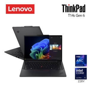 레노버 ThinkPad T14s Gen6 AuraEdition Ultra5-228V RAM32GB SSD1TB Win11Pro(21QXS00K00)