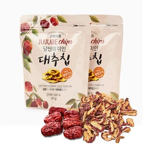 당신의 미인 대추칩 60g 산지직송 천연 대추과자