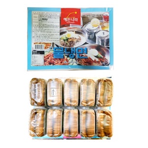 합천식품 해든나라 냉면사리 2kg (200g x10개입) 물 비빔