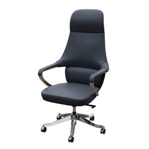 로얄 프레스티지 중역 의자 - 청회색