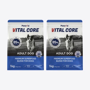 페노비스 강아지 가수분해 알러지 눈물 사료 바이탈코어 어덜트, 1kg, 2개