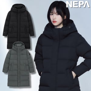 네파 역시즌 안유진 롱패딩 구스 다운 점퍼 고어텍스 후드 방풍 공용 자켓