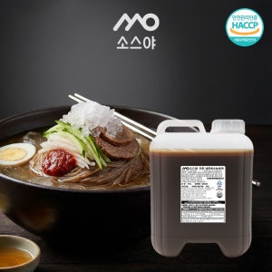 소스야 6배 고농축 냉면육수 농축액 10kg, 1개