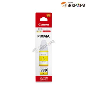 GI-990Y (캐논 990Y) 정품잉크 노랑 G1900 G2900 G3900 G4900