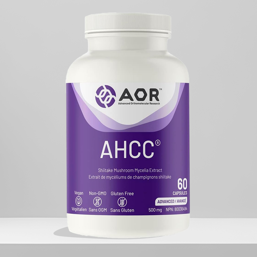 에이오알 표고버섯균사체 일본AHCC 500mg 60캡슐