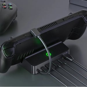 스팀덱 도킹 스테이션 독 USB허브 로갈리 5in1 ROG Ally 4K 타입C
