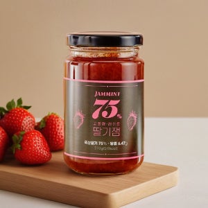 저당 딸기잼 저칼로리 무설탕 스테비아 저당 쨈, 270g, 1개
