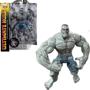 마블 셀렉트 울티메이트 그레이 헐크 액션 피규어