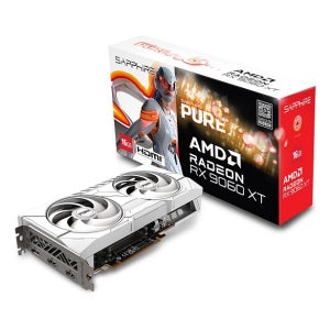 SAPPHIRE 라데온 RX9060XT PURE OC D6 그래픽카드 16GB