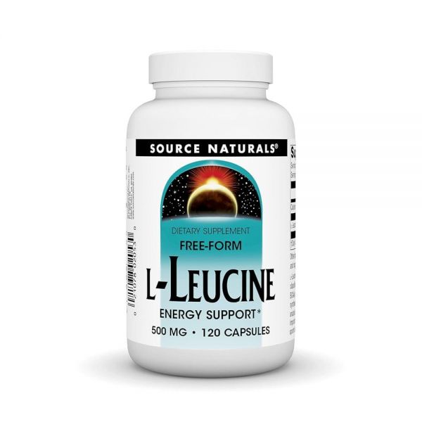 Source Naturals LLeucine A 프리폼 산 <b>에너지</b> 120 캡슐 2086268