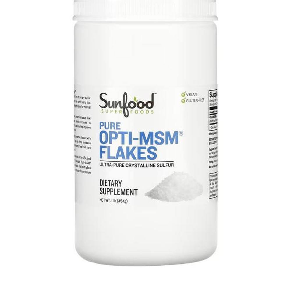 <b>썬푸드</b> 퓨어 옵티-<b>MSM</b> 플레이크 454g