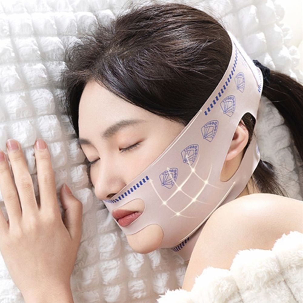 여성 얼굴 <b>브이라인</b> 이중턱 처짐방지 밴드 스트랩