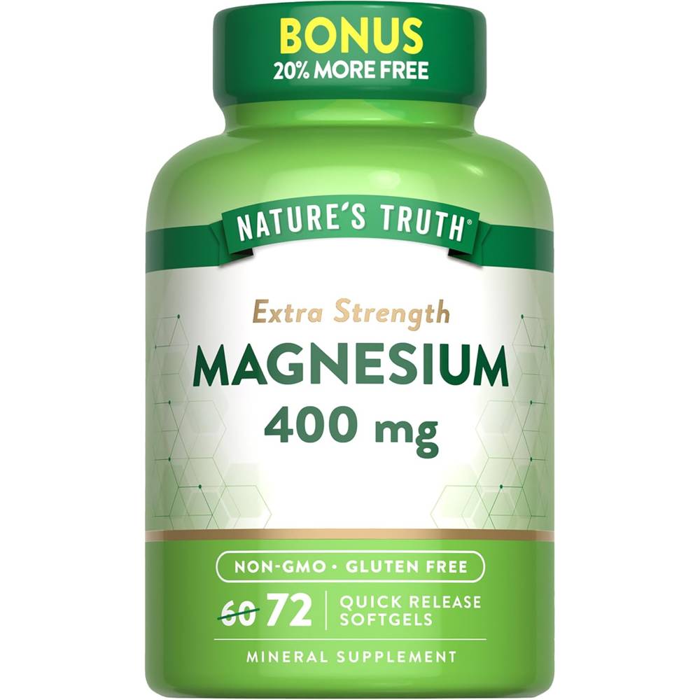 <b>네이처스 트루 마그네슘</b> 400mg 72소프트젤