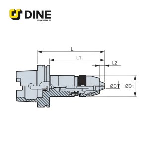 다인정공 드릴척 HSK63A-NPU13-175