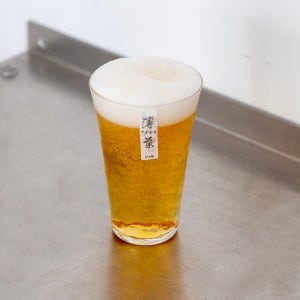 도요사사키 우스요우 얇은 일본 한입 맥주잔 180ml