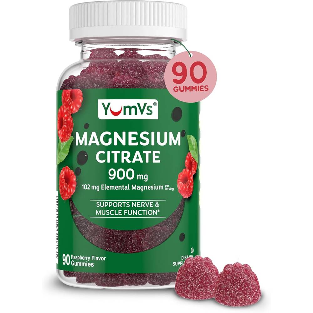 YumVs <b>마그네슘 시트레이트 900mg</b> 90구미