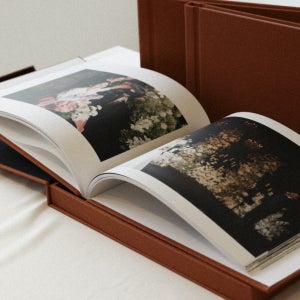 웨딩앨범 본식 화보14x11 + 부모님 미니앨범 12x9 2권 세트 40p