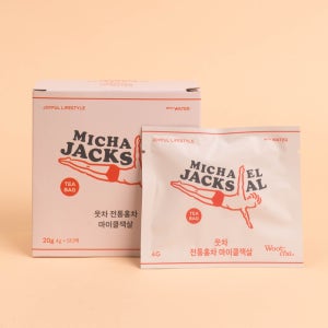 웃차 마이클잭살 유자홍차 유자잭살차 티백 4g, 5개