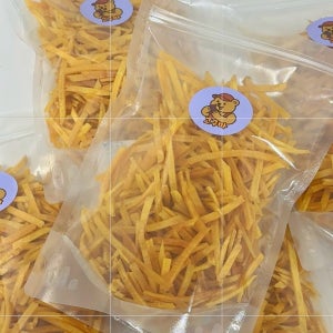 카리나 고구마스틱 오독오독 자꾸만 손이가는 고구마칩 휴게소 간식 주전부리 듬뿍 스쿱마켓