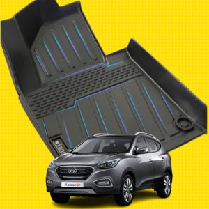 TPE카매트 발매트 발판 고무 입체 차량 자동차 바닥 깔판 투싼IX, 운전석+조수석+뒷자석