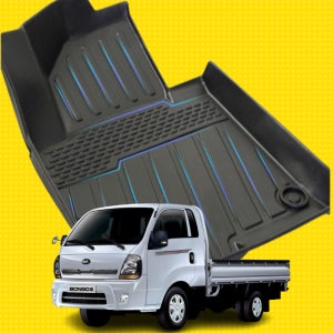 TPE카매트 발매트 발판 고무 입체 차량 자동차 바닥 깔판 포터2, 운전석+조수석