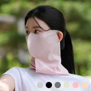 스킨핏 UV 자외선 차단 안면 쿨 마스크 워머 햇빛가리개 목토시