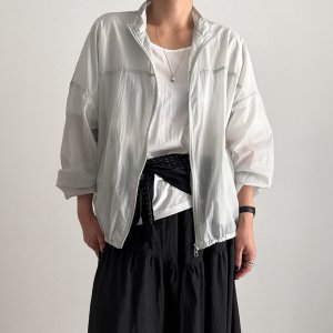 초경량 얇은 윈드브레이커 시스루 바람막이